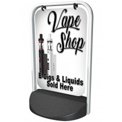 Vape Shop Swinger Pavement Stand